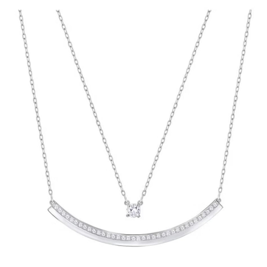 Monemel Swarovski Mavi Kalp  Kolye (Altın Kaplama) SEVGILIYE HEDIYE